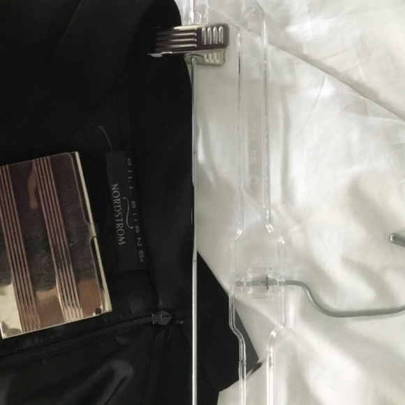 Classic Bill Burns Black Wool Skirt size 14 - Picture 3 of 4